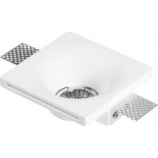 Χωνευτό γύψινο φωτιστίκο οροφής σε λευκό χρώμα SpotLight 5976